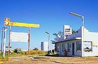 Once a gas bar :: Shamrock, Texas
